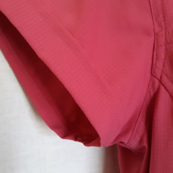 Columbia Pink Omni Shade Short Sleeve Shirt - Picture 11 of 14